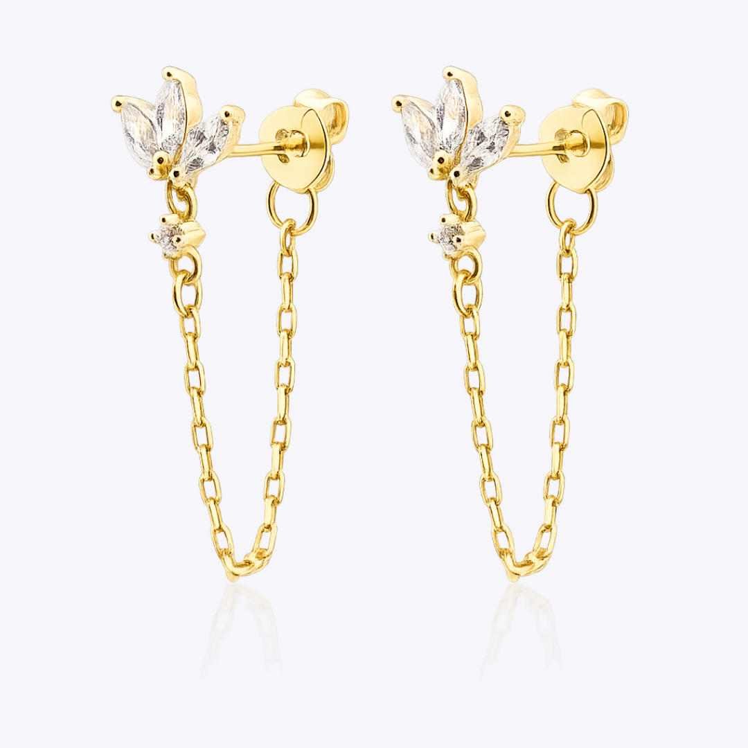 Drop chain Earrings