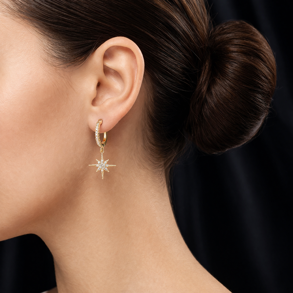 Moon Star Earrings
