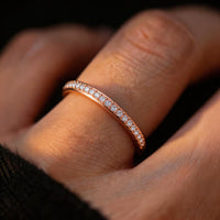 Mia Ring Rose Gold model