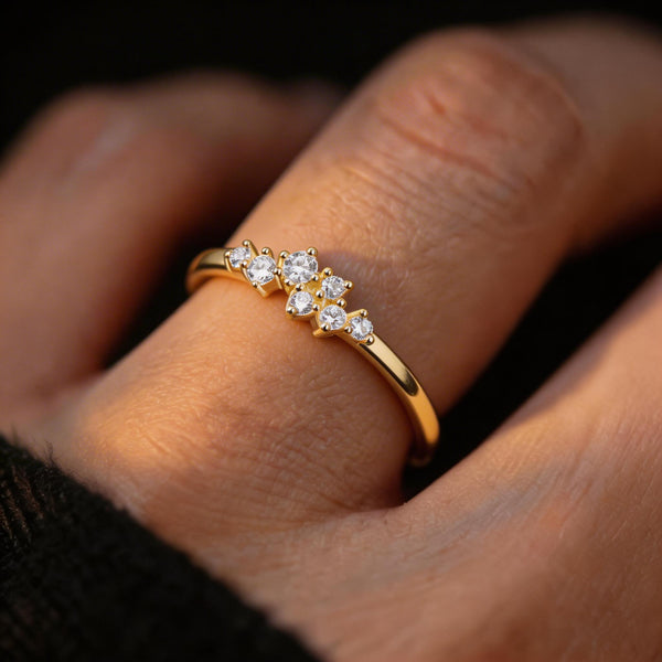 Starry Sky Ring Gold model