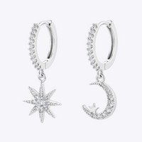 Moon Star Earrings