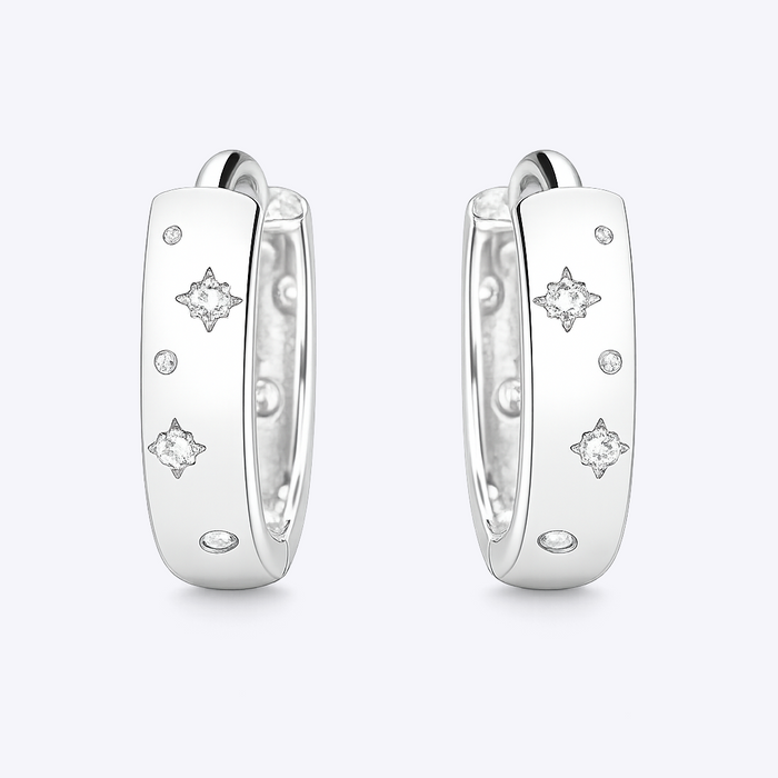 Starry Huggies Earrings